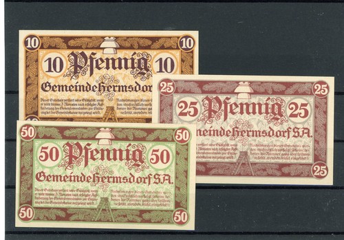 Hermsdorf scheine notgeld - hermsdorf, 3
