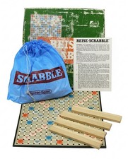 Reise Scrabble Vintage Spear Spiel Reisespiel Kompakt Sammler - 26024 - 1980er