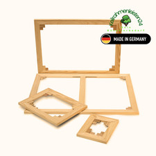 Keilrahmenleisten Set, echte 18x45mm - Premium Manufaktur in Deutschland