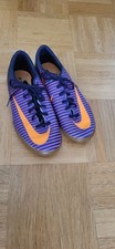Nike Mercurial x Hallenschuhe, Größe 35.5 Lila Orange