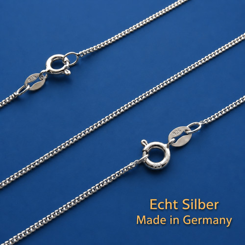 Panzerkette echt silber cm - panzerkette,
