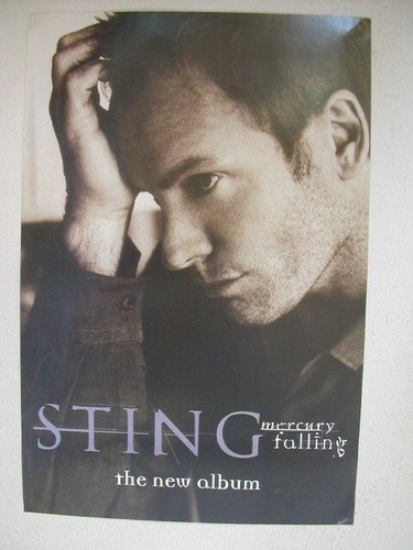 Sting promo poster und ein - sting,