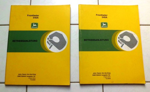 John deere frontlader 540 - john, a