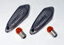 Schwarze Blinker Gläser