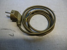Anschlusskabel gold 3 x 0,75 mm² mit vergossenem Stecker