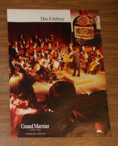 Seltene werbung grand marnier - werbung,