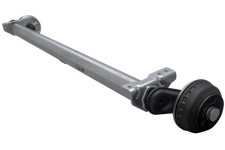 Gebremste AL-KO COMPACT Achse für schwere Anhänger und Autotransporter 1350kg 16