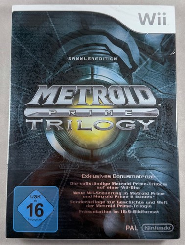 Metroid prime trilogy - trilogy, nintendo