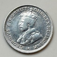 3 Pence 1919 British West