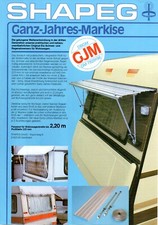 Shapeg Ganz-Jahres-Markise  2,20m   2x 220mm