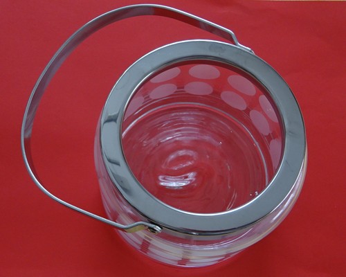 Eisbehälter ingrid glas polka - eisbehälter,