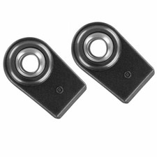 2x Anschweißauge Unterlenker Anschweißenden Kugelgelenk Kategorie 1 Ø 22 mm
