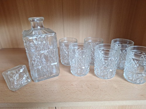 Glaskaraffe whisky - 6,