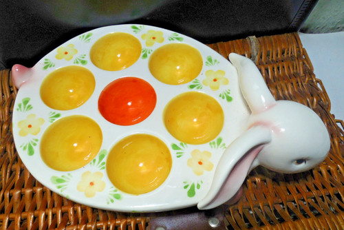 Vintage bunte keramik ei - bunte,