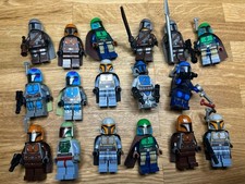 Original Lego Star Wars Figuren 17x mandalorianer boba fett konvolut