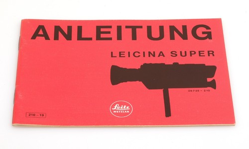 Leica leitz leicina - leica, super