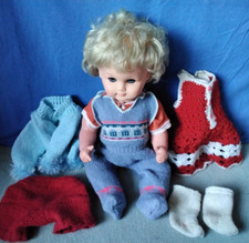 MMM Puppe 200/50 cm Kleidung 70er Jahre Vintage 3 Drei M Martha Maar Mönchröden