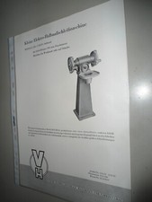 Altes Datenblatt DDR, Prospekt, Kleine Elektro-Naßschleifmaschine EB-C