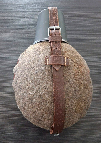 Feldflasche aluminium mit - feldflasche,