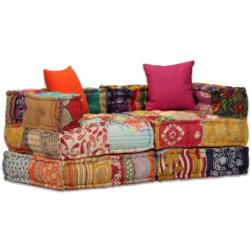 Pouf schlafsofa modulares - pouf,