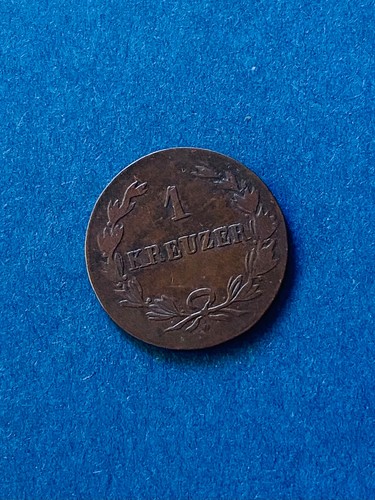 Baden kreuzer 1824 sehr - baden,