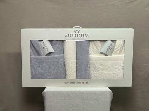 Bademantel set teilig 100 - |, 100%