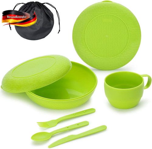 Camping geschirr set - camping,