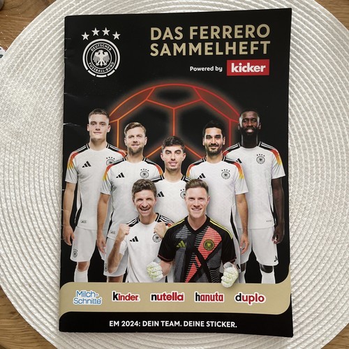Ferrero sammelheft uefa euro - uefa,