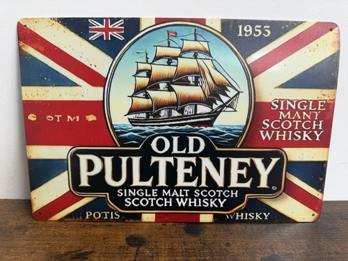 Blechschild old pulteney - blechschild,