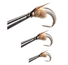 3er Set Nassfliegen Larven I