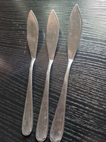 ältere fisch messer aus - 3x,