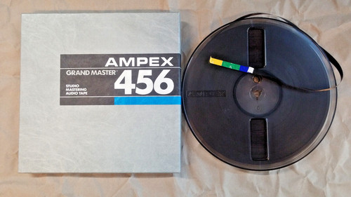 Ampex spule mit 456 - ampex,