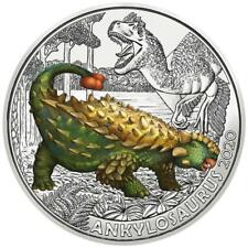Österreich 3 Euro Dino-Taler - Ankylosaurus Magniventris (4.) - 2020 hgh