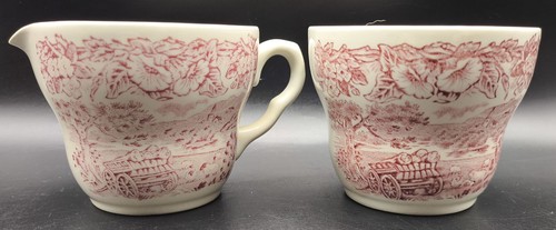 Eit england rot transferware - rot,