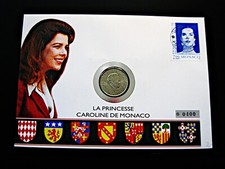 Numisbrief  Monaco  2 Francs  1979  Caroline von Monaco