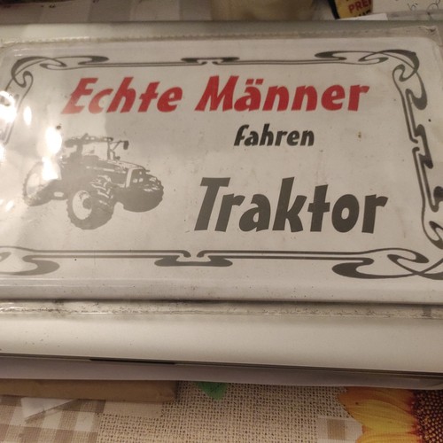 Echte männer fahren traktor - echte,