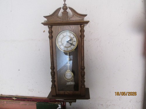 Alte wanduhr von jws mit - wanduhr,