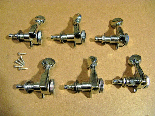 Set aus line guitar - set, 6-in-line