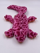 BEBE Perlsacktier Kleiner Lustmolch Stofftier Kuscheltier Plüsch Perlen Eidechse