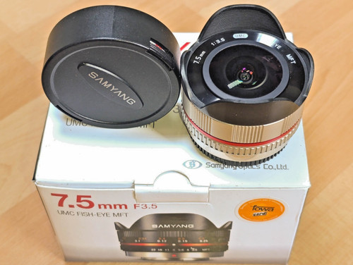 Samyang 5mm 5 fisheye - 7,5mm, f/3,5