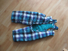 NEU Größe 86 Klitzeklein Kleinkind Schneehose Skihose Schneeanzug - kariert