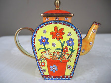 Goebel mini Tee/Kaffeekanne - C. Maddicott - hand painted - Emaille