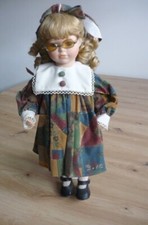 @@@ Schülermädchen GILDE - Porzellan Puppe @@@