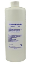 2x Ultraschallgel 1000ml -Ultraschall Gel Kontakt-Gel Medizinisch Gleit-Gel