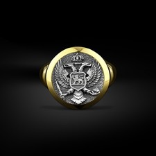 925 sterling silber - sterling, doppelkopf