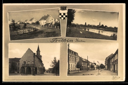 Postcard trebbin berliner - postcard,
