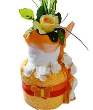 Handtuchtorte - Geschenkkorb -