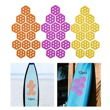 12x Hexagon Surfbrett Pads