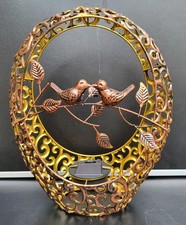 Vogel-Deko aus Metall in