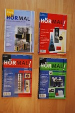 4 Stück HÖR MAL  1995 / 1996 Lautsprecher Selbstbau Zeitschrift Vintage